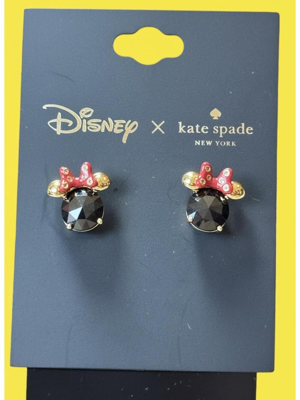 Disney x Kate Spade Minnie Mouse Stud Earrings
